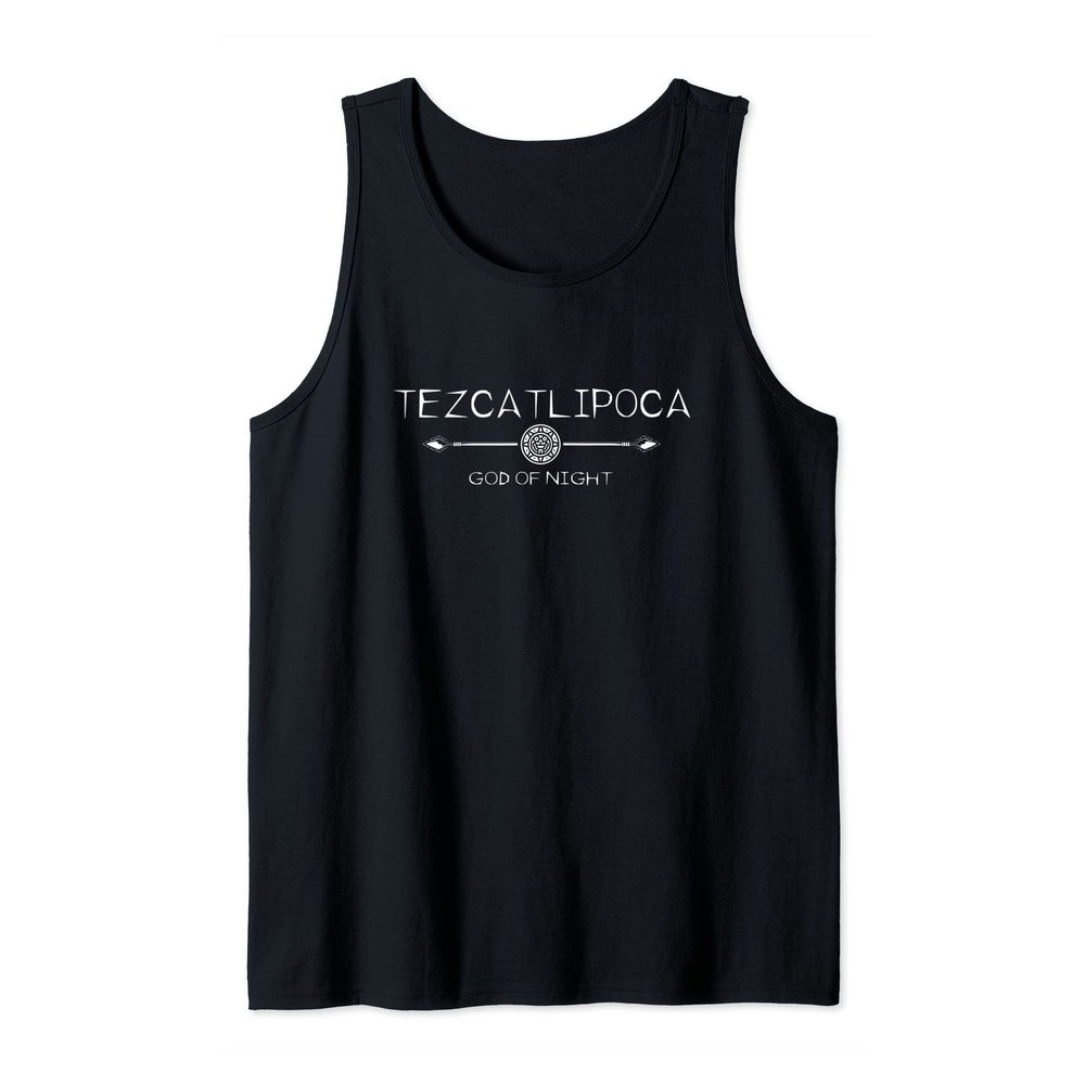 Aztec God of Night - Tezcatlipoca Tank Top